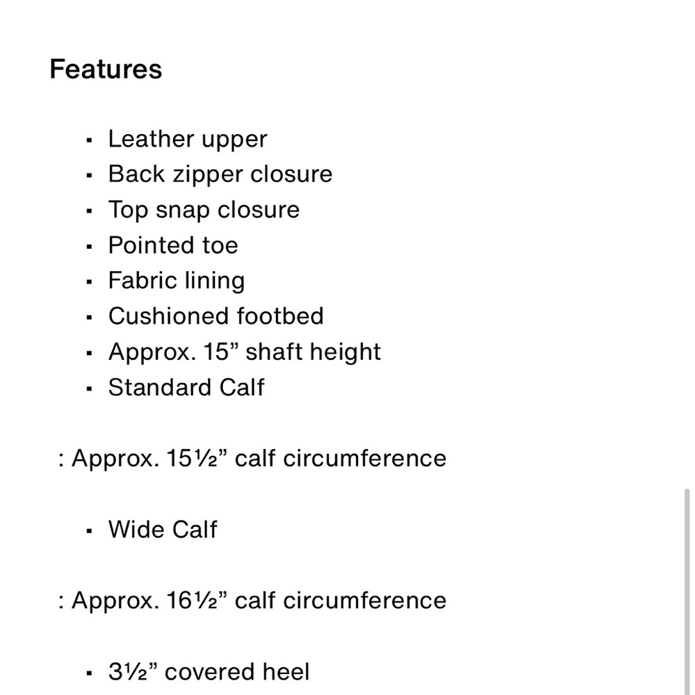 Brand new in box Anne Klein Fliss Black Heeled Boots size 6 - Picture 8 of 8